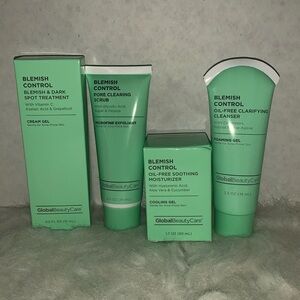 Blemish Control. Clarifying, scrub, soothing, blemish & dark spot treatment.